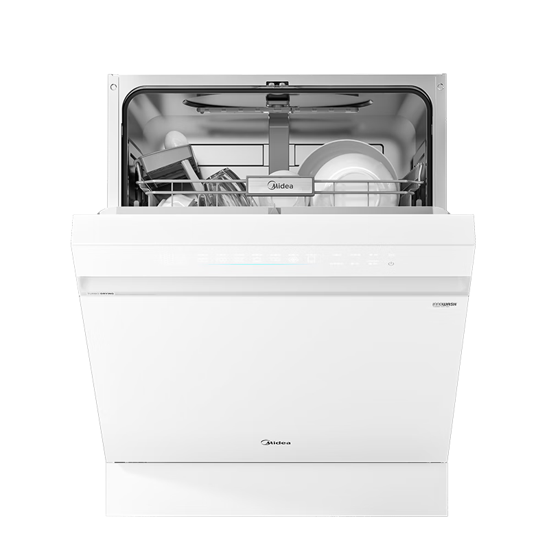 618预售、PLUS会员：Midea 美的 云朵系列白月光万向洗碗机嵌入式14套大 X6 4538.