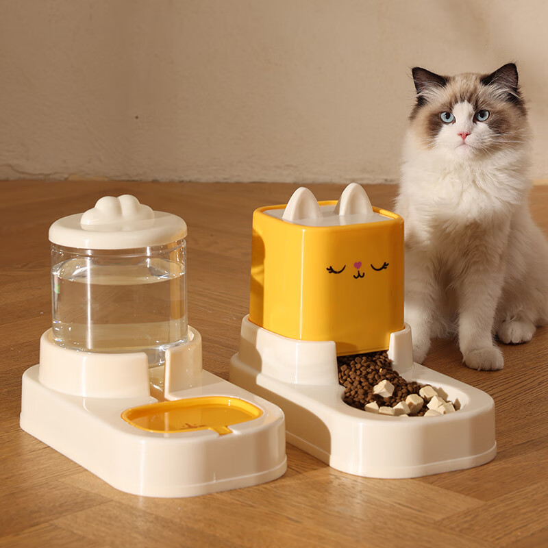 KimPets 宠物自动喂食器猫碗狗碗猫食盆 升级款自动喂食+喂水 25.9元（需用券