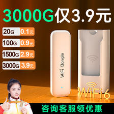 酷翼 随身wifi2024新款移动无线wifi网络无限流量全国通用4g免插卡5g路由器宽