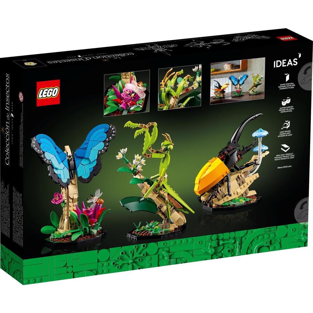 百亿补贴：LEGO 乐高 Ideas系列 21342 昆虫 343元