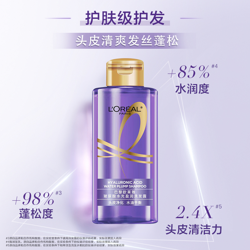 88VIP：L'OREAL PARIS 洗发露 100ml*2 17.01元（需用券）