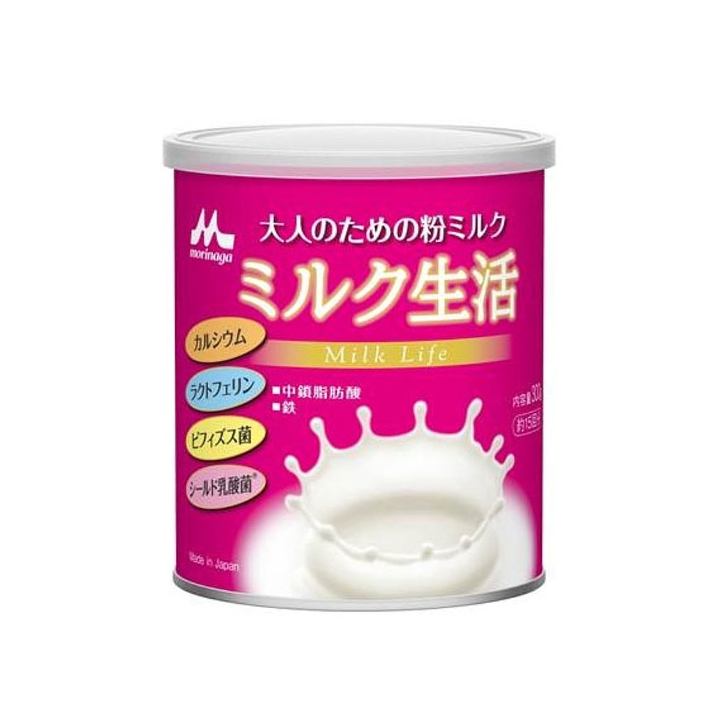 Morinaga 森永 日本直邮森永乳业/日本直邮 成人奶粉 奶粉生活 300g 135.85元（需