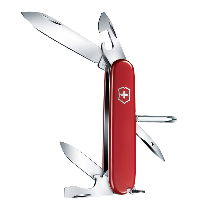 17日20点：VICTORINOX 1.4603 多功能瑞士军刀 91mm 12项功能 红色+凑单 76.5元