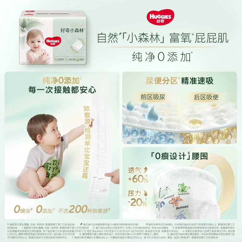 好奇 心钻装系列 纸尿裤 小森林款试用装 5.9元 - 线报酷