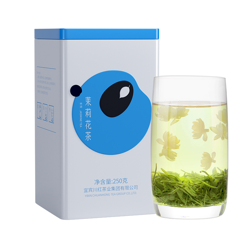 PLUS会员：川红 一级浓香型 茉莉花茶 250g/罐 24.35元包邮（双重优惠）