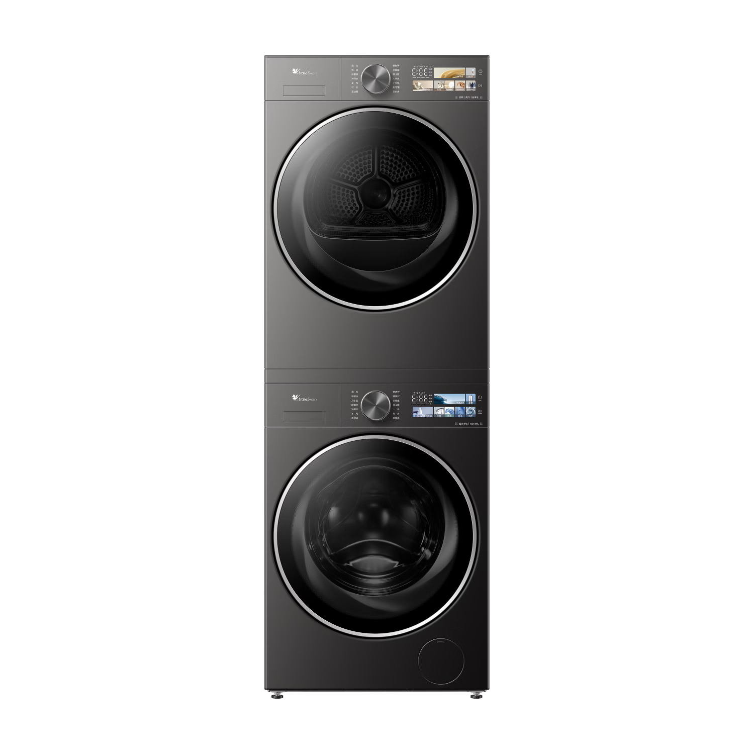 预售、PLUS：小天鹅 小乌梅3.0系列 TG10VE40+TH10VE40 热泵洗烘套装 6260.62元（到