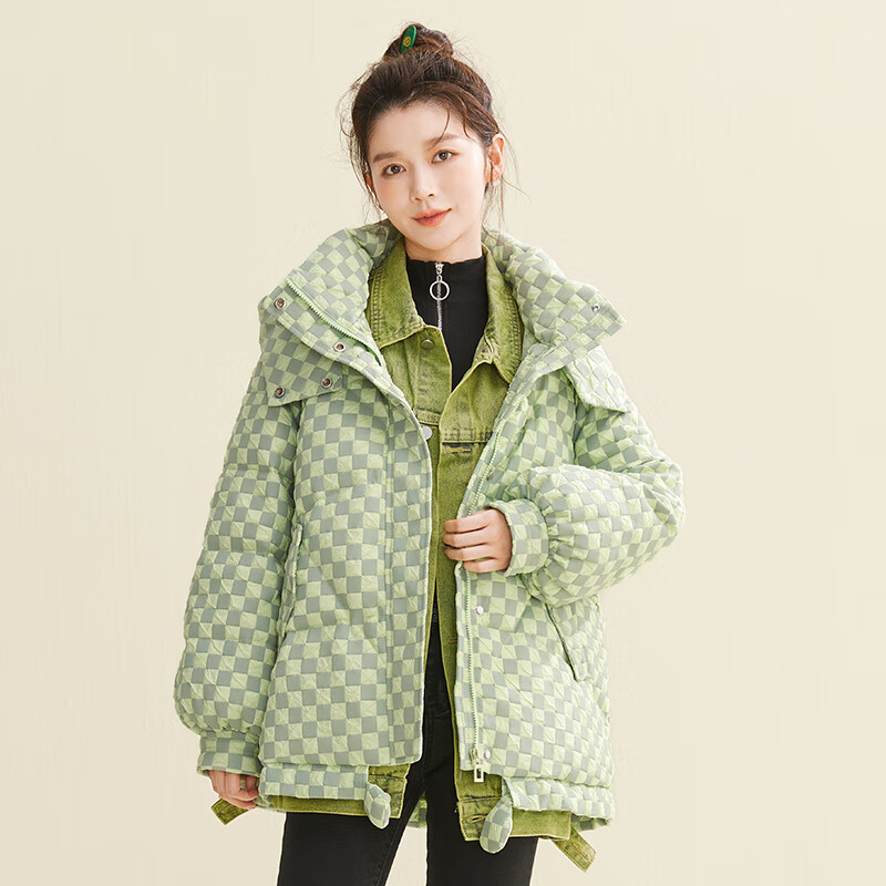 康博 COMBO 高绒量女士中长款加厚羽绒服 反季清仓 99元(需用券)