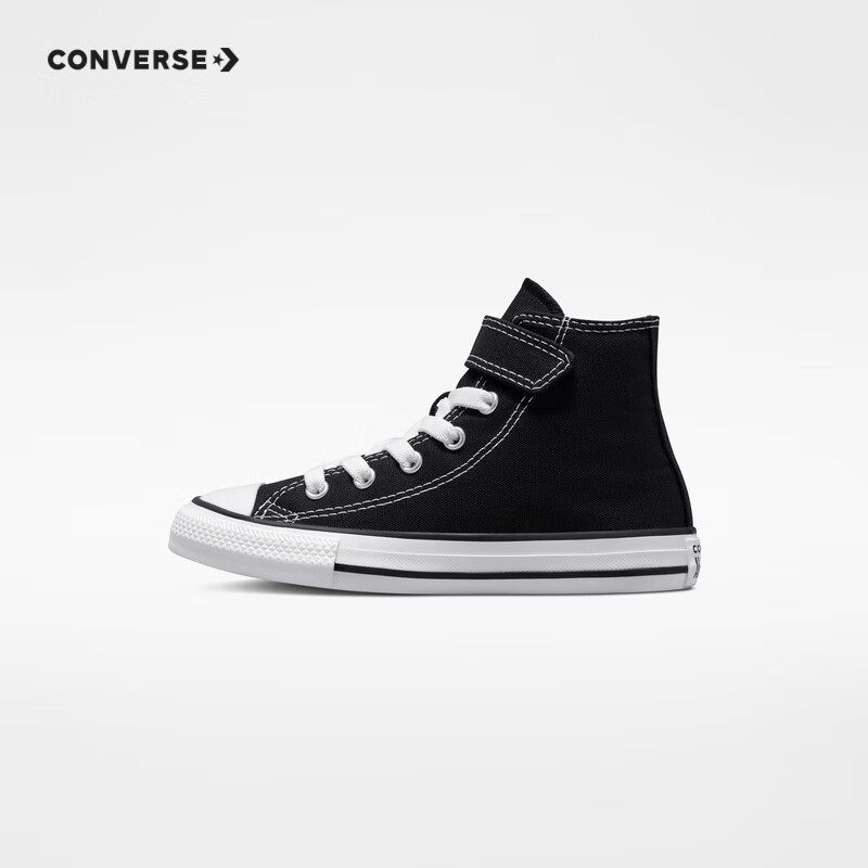 需凑单、PLUS会员：Converse 匡威 男女童高帮帆布鞋 ALL STAR经典款儿童魔术贴