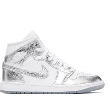 上新！Nike 银色 Air Jordan 1 中帮运动鞋 $135（约970元）