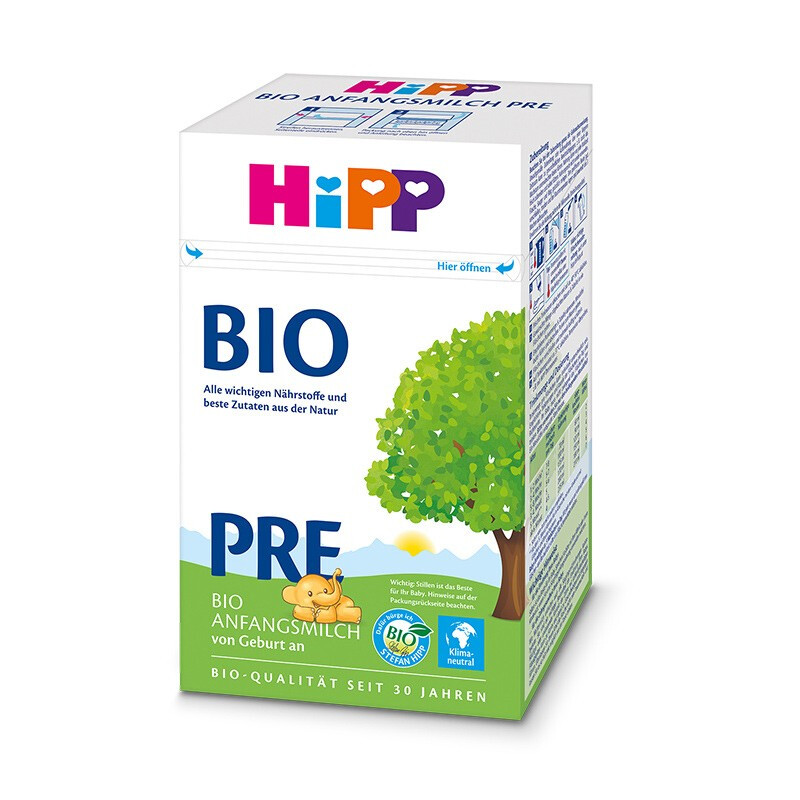 HiPP 喜宝 有机系列 婴儿奶粉 德版 Pre段 600g 110元