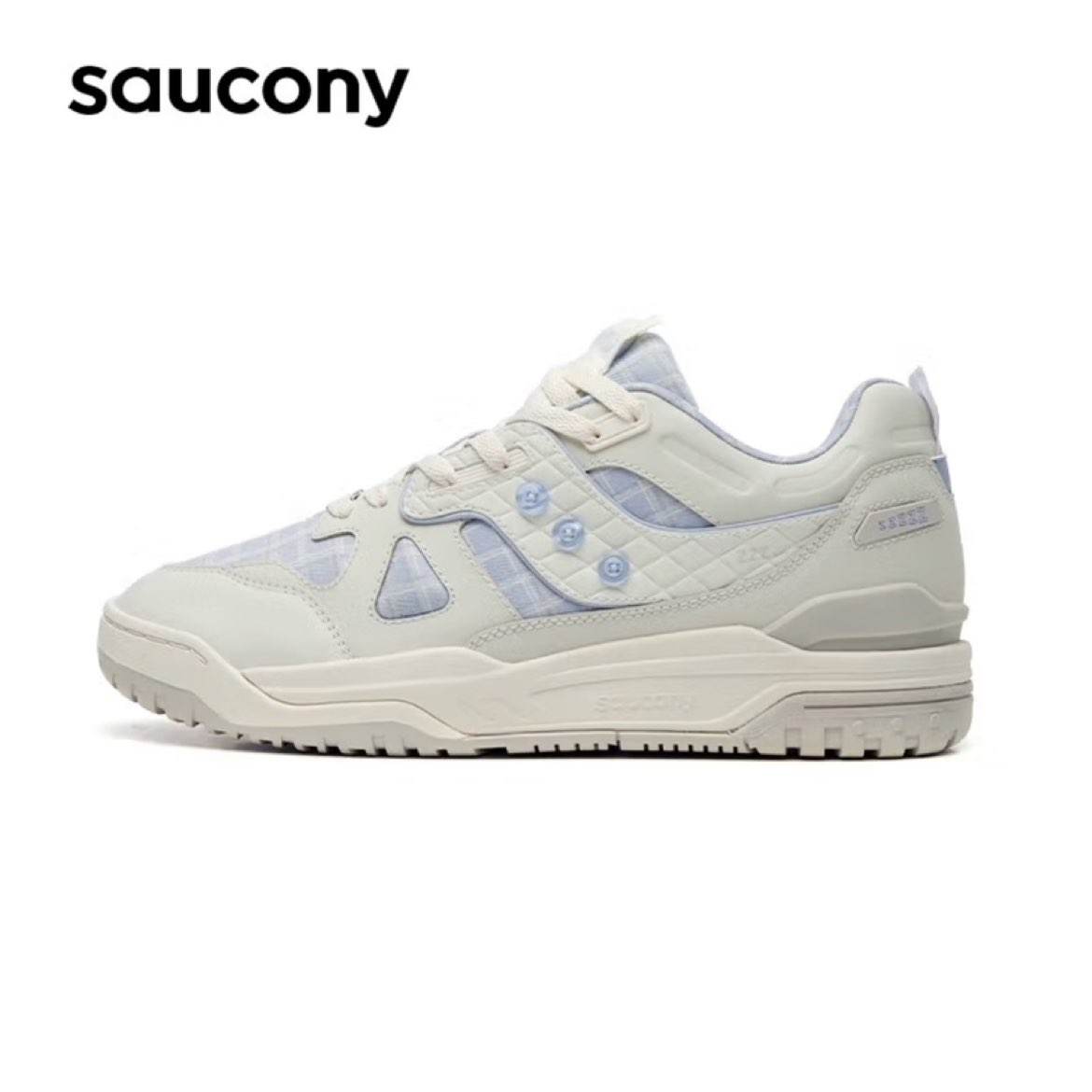 Plus:Saucony索康尼CROSS 90板鞋夏季休闲板鞋 睡衣故事 303.55元