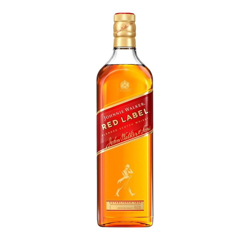 再降价、京东百亿补贴：Johnnie Walker 尊尼获加 红方红牌 调和型威士忌 1000ml 