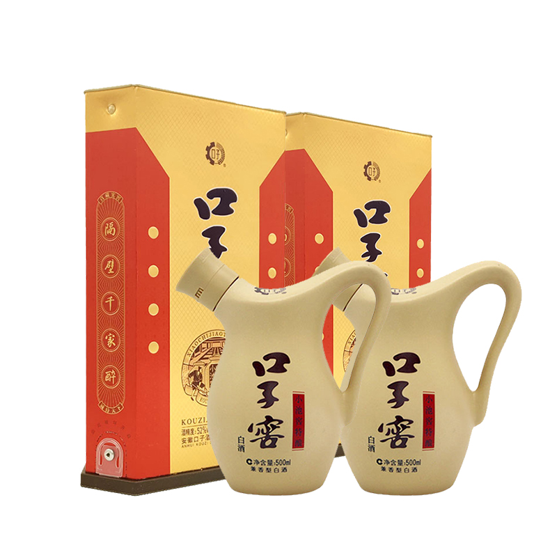 88VIP：口子窖 小池窖特酿52度500ML*2瓶+赠10年小酒100ml 263.34元（需用券）