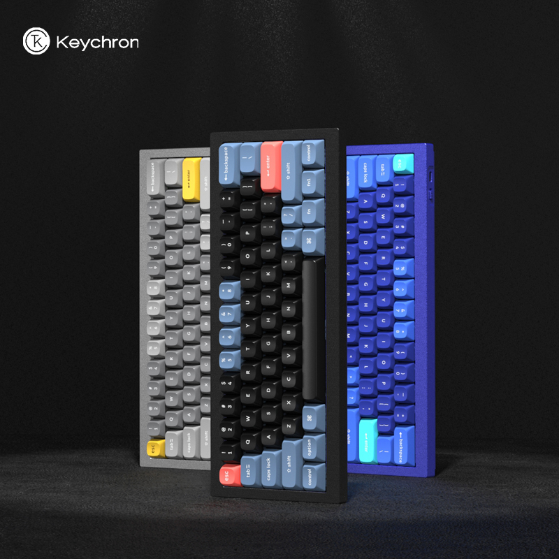 Keychron Q4客制化Gasket机械键盘60改键VIA/RGB阳极铝壳女生键盘 485.73元（需买3件