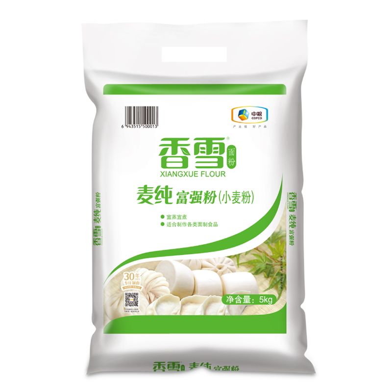 香雪 麦纯富强粉 5kg 14.8元