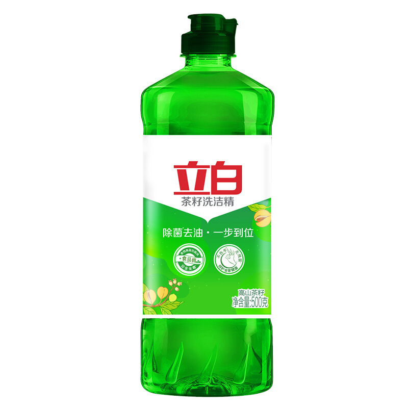 立白 茶籽洗洁精 500g 5.34元