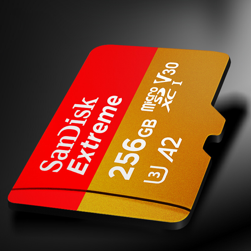SanDisk 闪迪 256GB TF（MicroSD）内存卡 U3 V30 4K A2 179元（需用券）