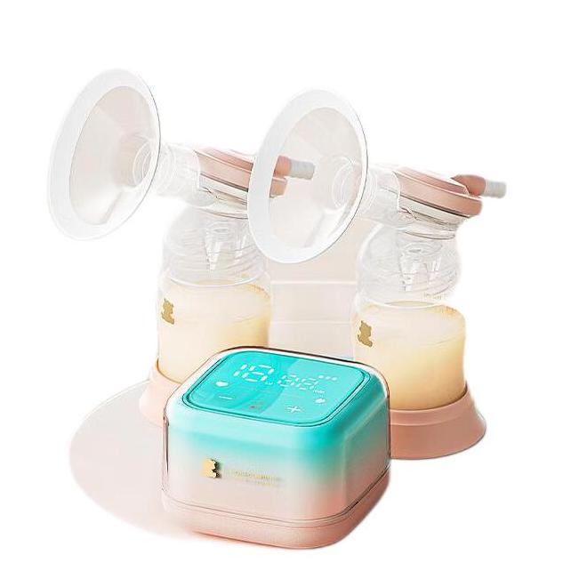 小白熊 吸奶器 电动吸奶器双边吸乳器母乳集奶器挤奶器 HL-3036 399元