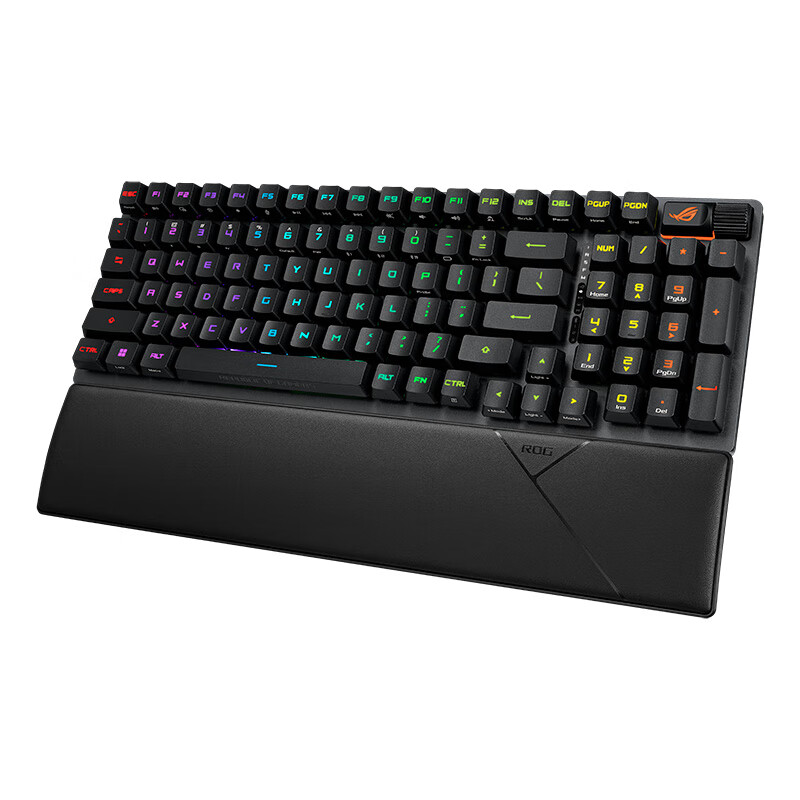 ROG 玩家国度 游侠2 RX 98 ABS版 三模机械键盘 黑色 RX红轴 RGB 1199元