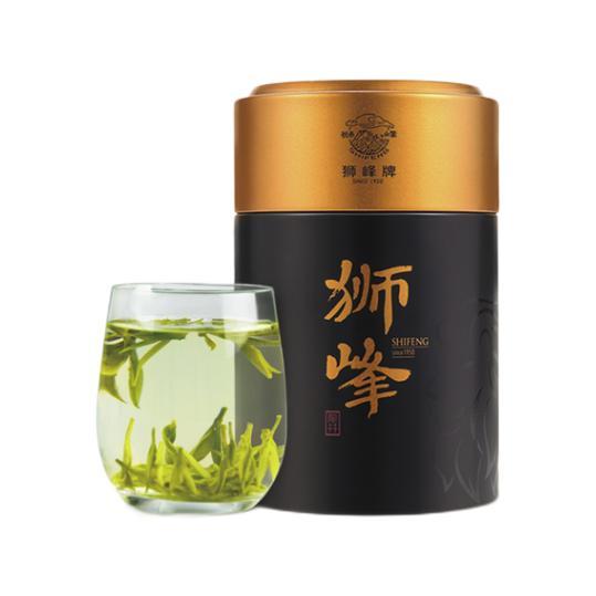 狮峰 牌绿茶龙井茶叶高山系列群体种 明前特级100g 2024新茶罐装春茶 99元