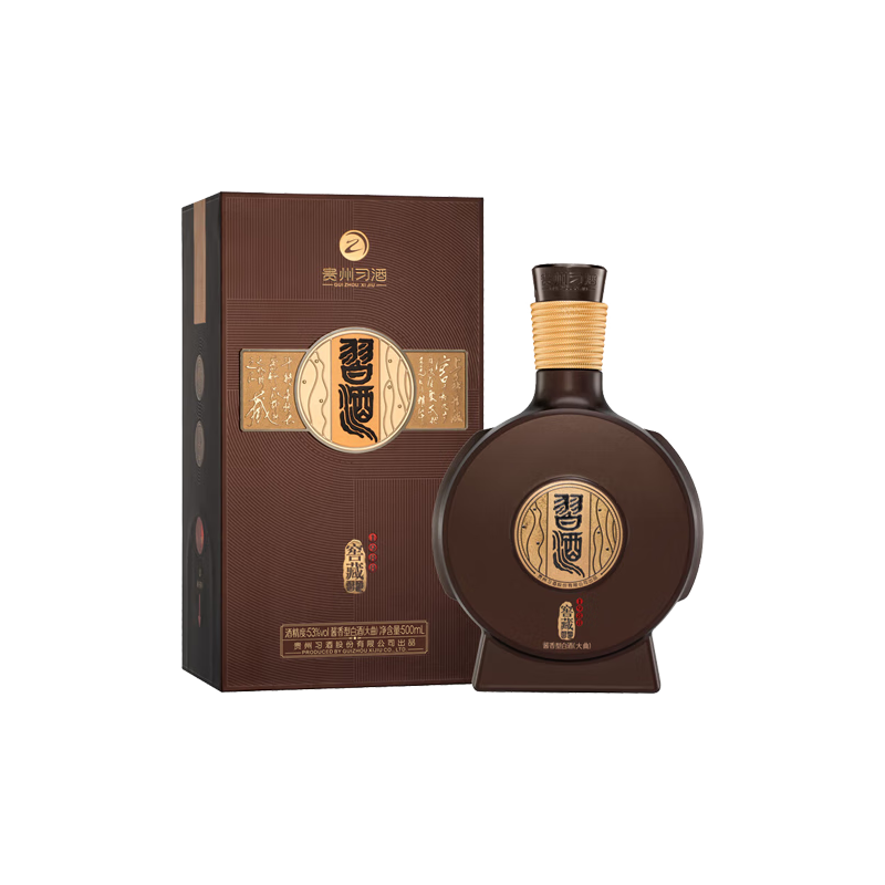 移动端、京东百亿补贴：习酒 窖藏1988(2025版包装) 酱香型白酒 53度 500ml 单瓶