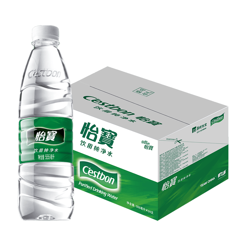 怡宝 饮用水 555ml×24瓶×7件 20.26元/件（共141.84元）