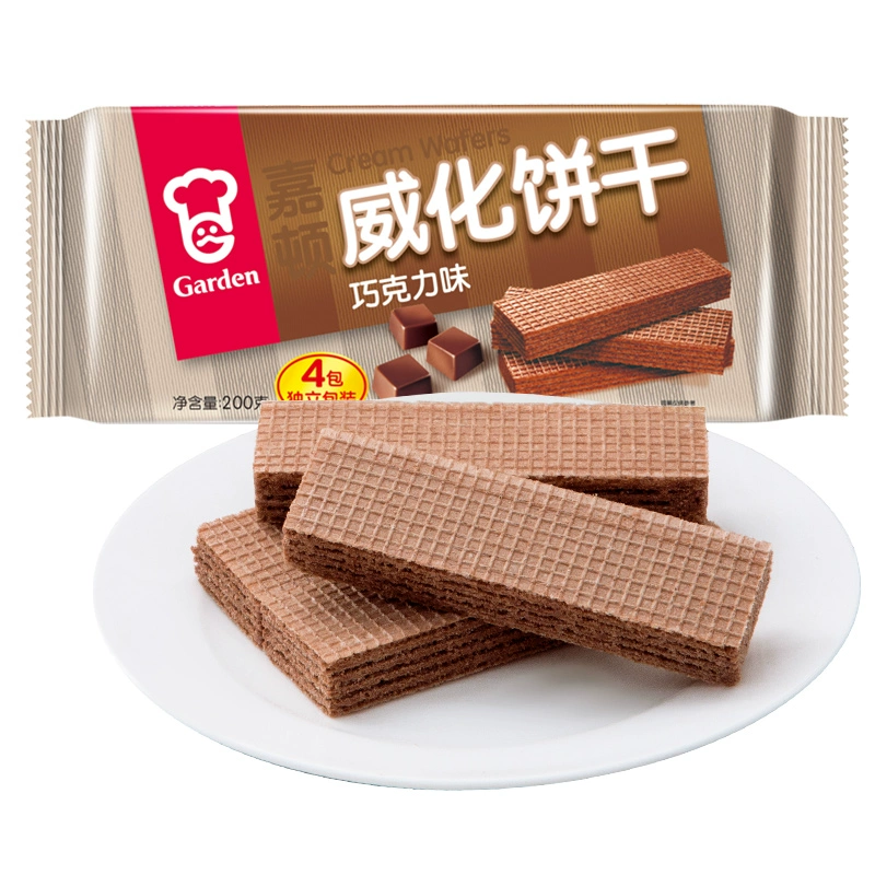 Garden 嘉顿 威化饼干 巧克力味 200g ￥10.9