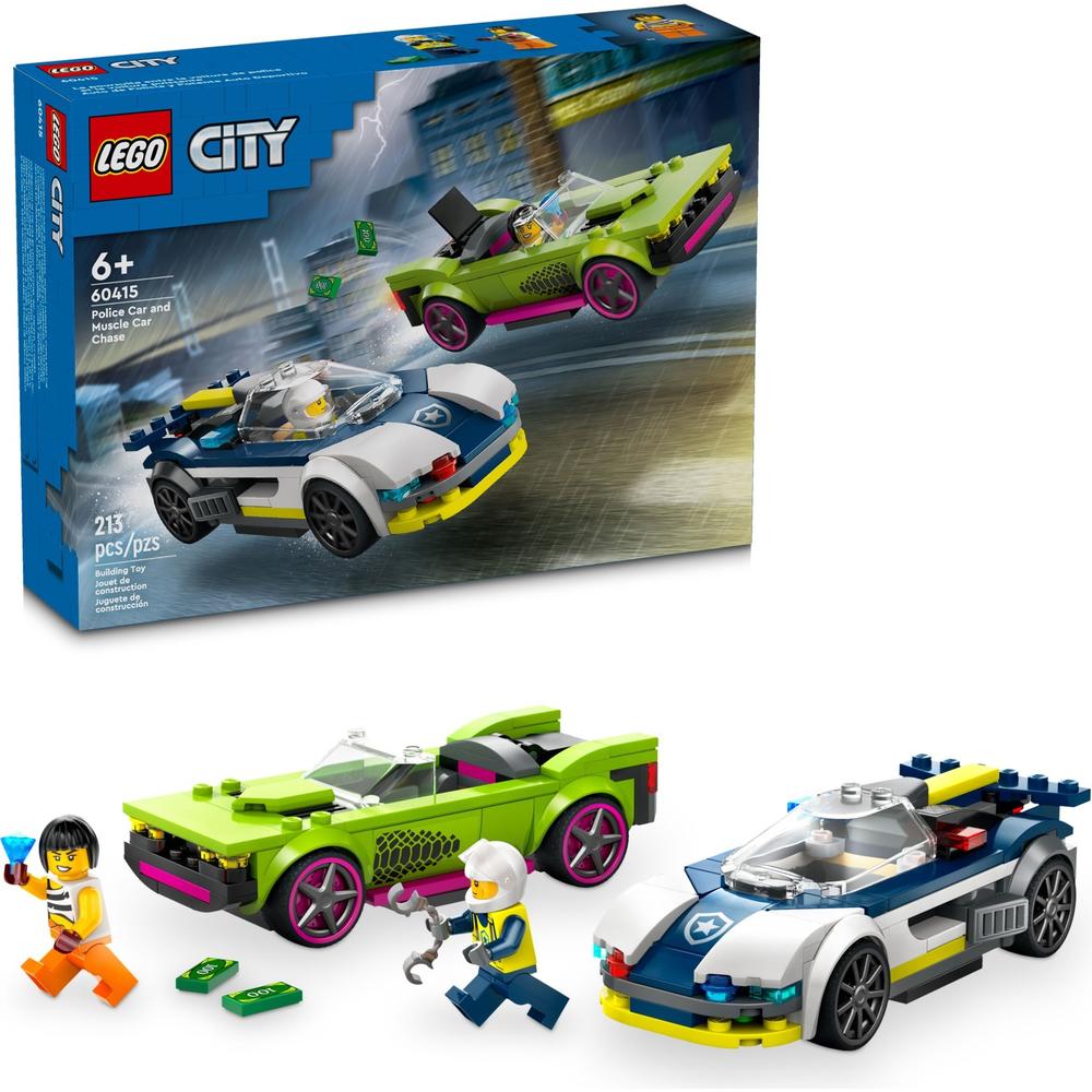 LEGO 乐高 City城市系列 60415 警车大追击 77.55元