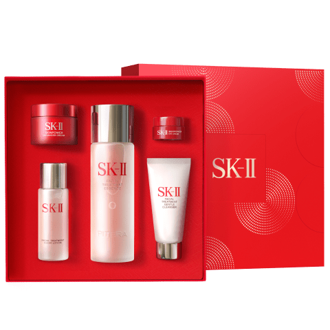 PLUS会员：SK-II 神仙水75ml 赠面霜15g+眼霜2.5g+清莹露30ml+洁面20g 565.29元 包邮