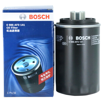 BOSCH 博世 机油滤芯机滤清器AF0141适配大众迈腾途观奥迪A4哈弗H6吉利博越等 3