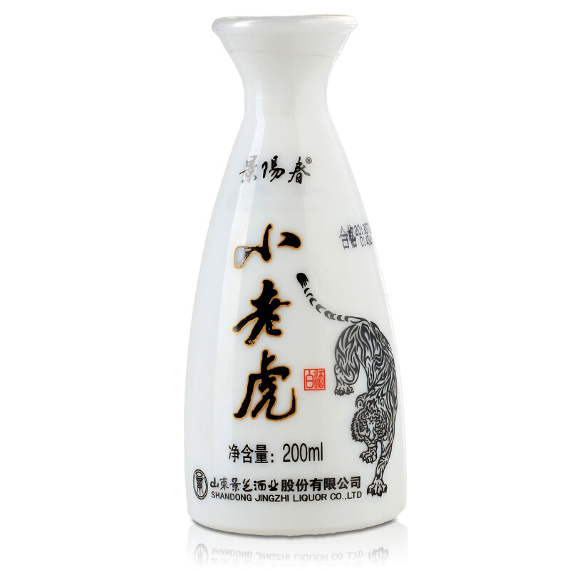 景芝 景阳春 小老虎 52%vol 浓香型白酒 200ml 单瓶装 19.9元