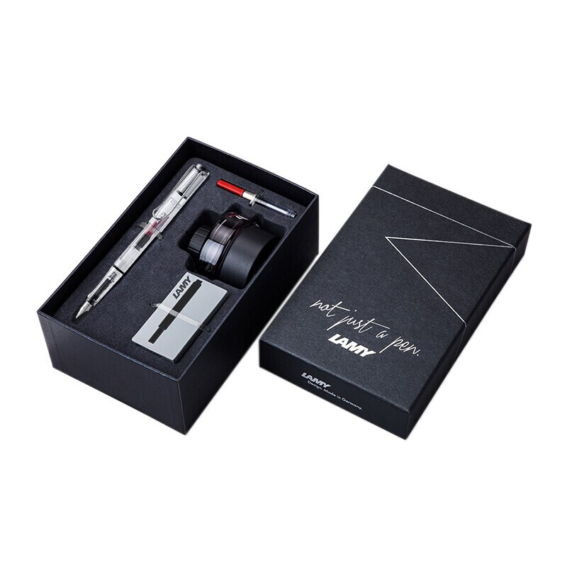 LAMY 凌美 钢笔 Vista自信 透明 EF尖 50周年礼盒装 224.15元（需用券）