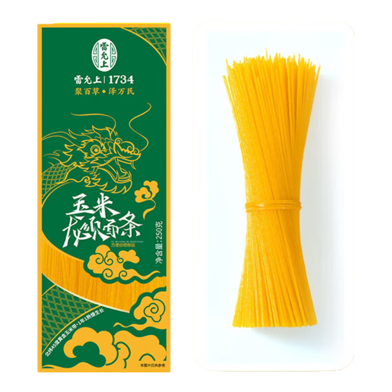 雷允上 玉米须面条 粗粮杂粮 低糖控糖挂面方便面 250g 3.9元（需换购）