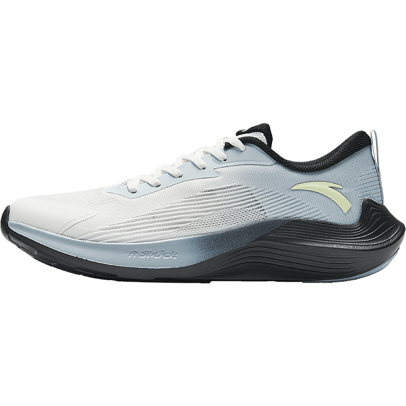 超V：安踏 毒刺跑步鞋男款减震专业跑鞋休闲轻便百搭软底运动鞋男鞋运动 1