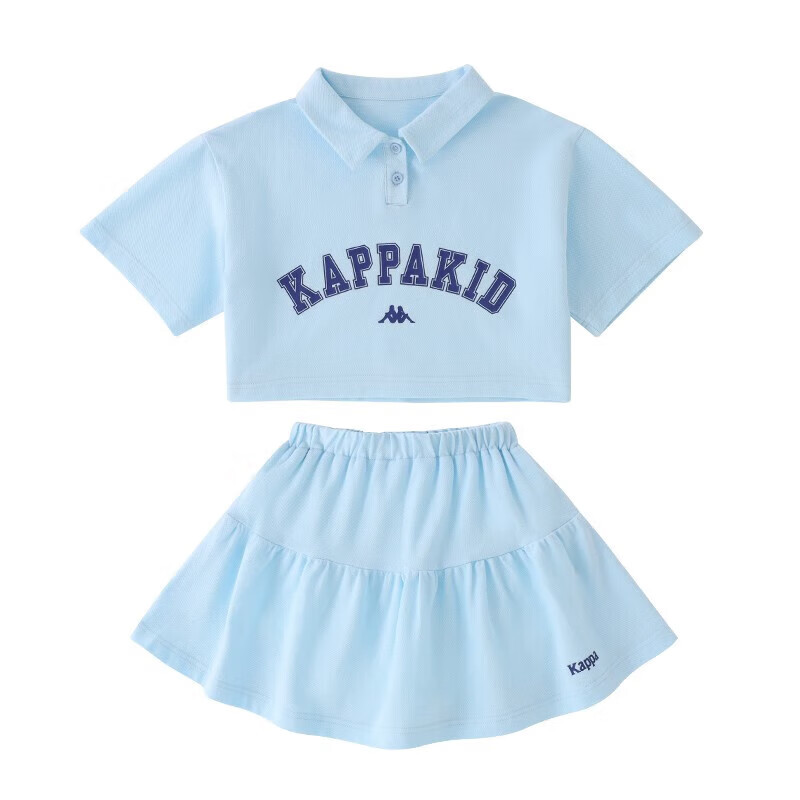 Kappa 卡帕 女童休闲短袖两件套 99元（需用券）