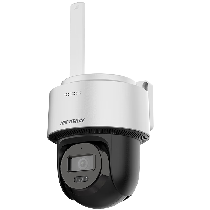 HIKVISION海康威视4G摄像头终身免流量400万家用监控器360度夜视全景室外户外