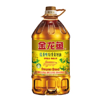 金龙鱼特香低芥酸菜籽油5L×1桶 49.4元