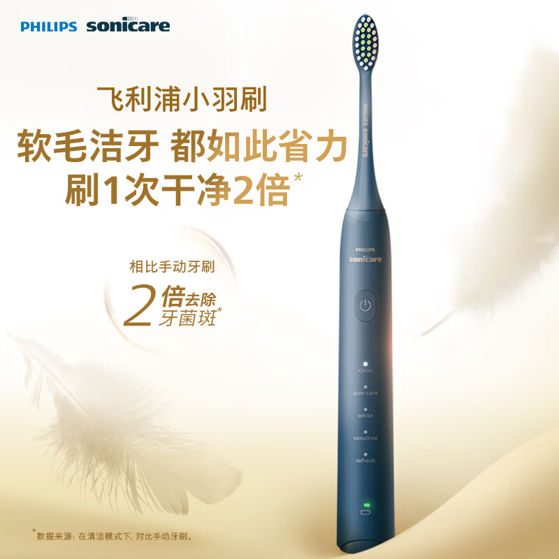 飞利浦 Sonicare声波震动牙刷系列 HX2471/01 电动牙刷 深蓝色 194.2元（需用券）