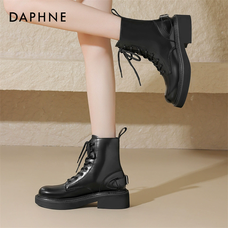 DAPHNE 达芙妮 女士时尚马丁靴 ￥59