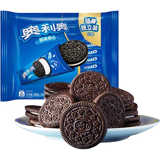 奥利奥 夹心饼干 原味 349g 13.23元（需买3件，需用券）