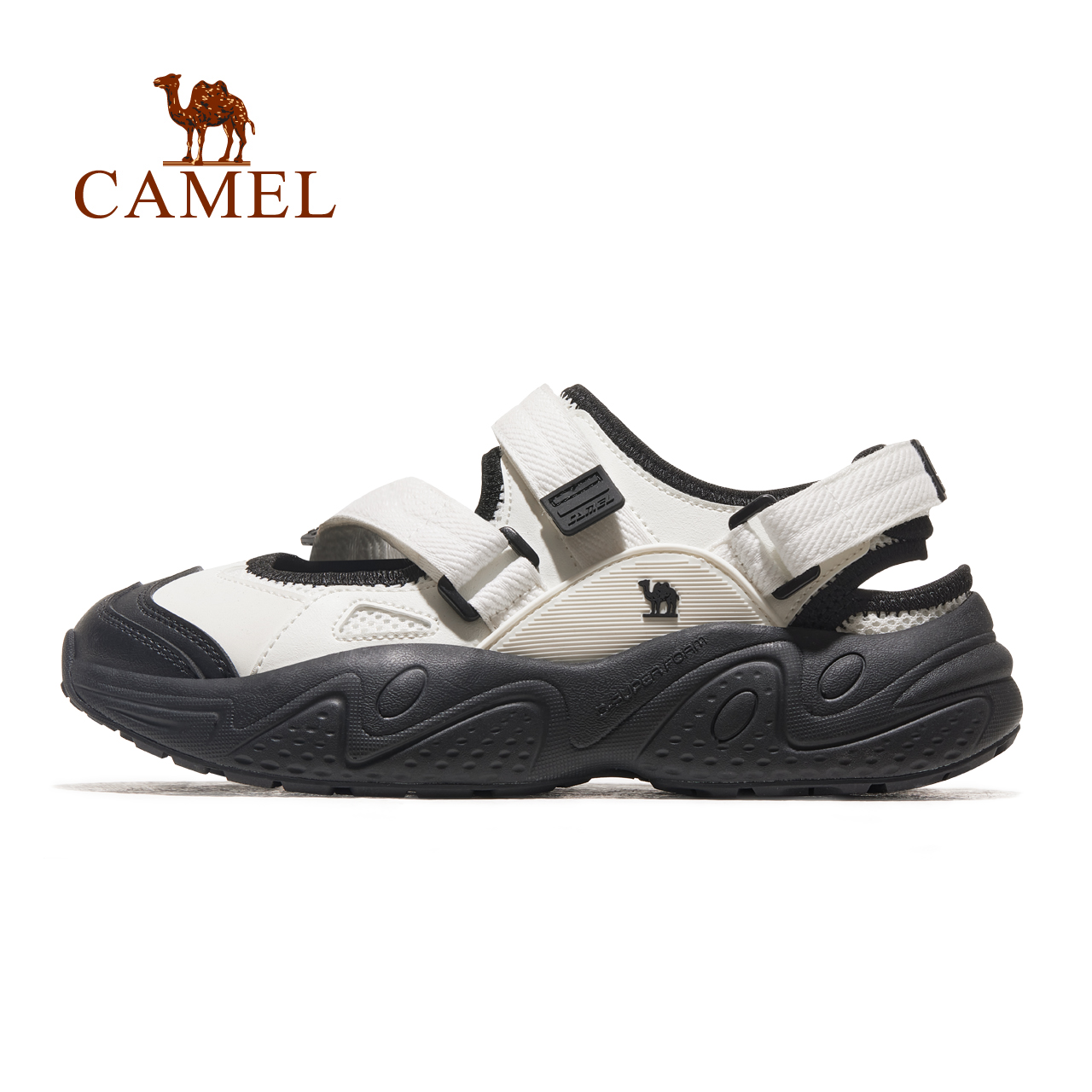 88VIP：CAMEL 骆驼 X24B097007 女款凉鞋 160.55元（需用券）