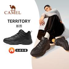 88VIP：CAMEL 骆驼 运动鞋男士冬季男鞋加绒棉鞋子运动休闲鞋男 189.05元