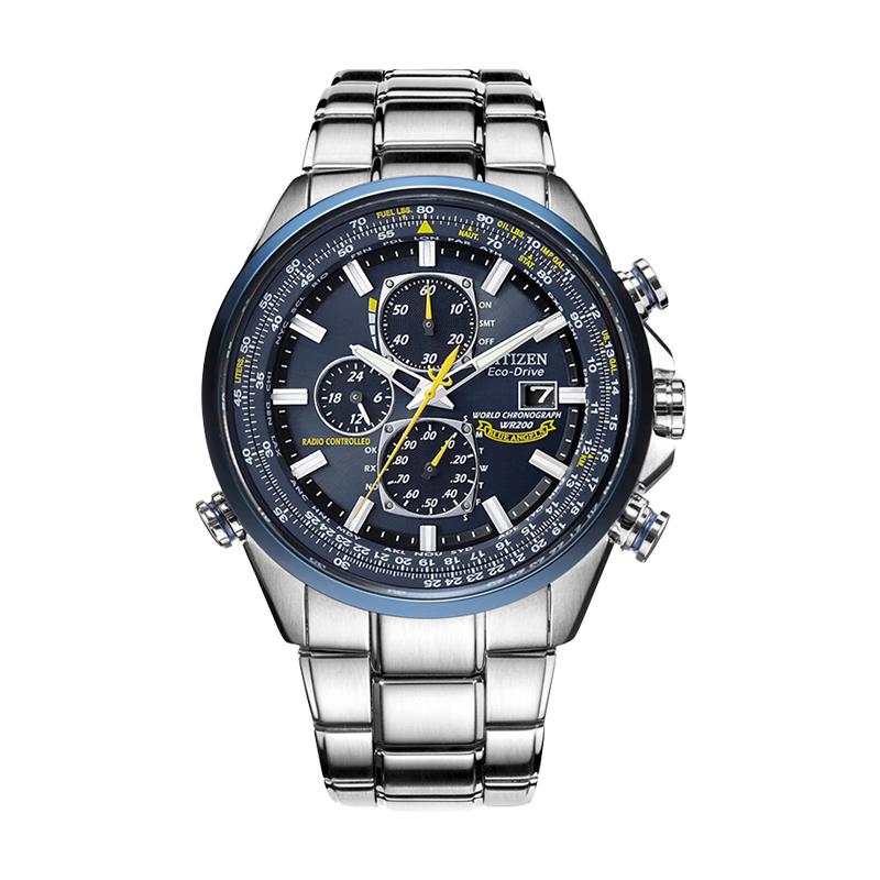 CITIZEN 超级空中之鹰蓝天使系列 43毫米光动能电波腕表 AT8020-54L 3368.95元（需