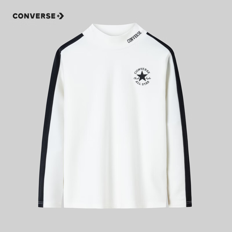 CONVERSE 匡威 童装男女童长袖T恤儿童高领保暖打底衫 58.31元（需用券）