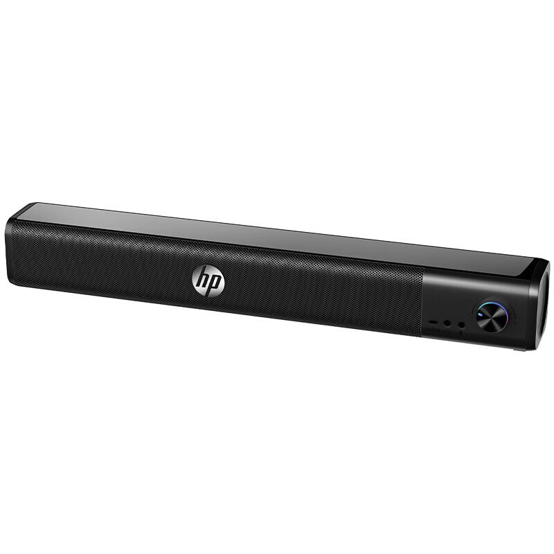 HP 惠普 WS10 电脑音响台式家用桌面多媒体音箱低音炮黑色 89元（需用券）
