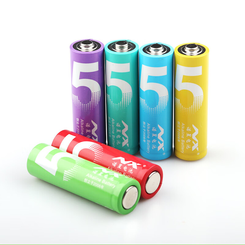 概率券：彩虹电池 5号碱性电池 4粒装 0.15元包邮
