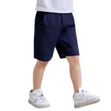 PLUS会员:罗蒙男女童短裤薄款 藏青色 12.65元