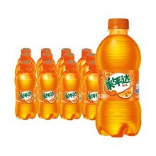 京东PLUS会员：百事可乐 美年达 橙味汽水 碳酸饮料 300ml*12瓶