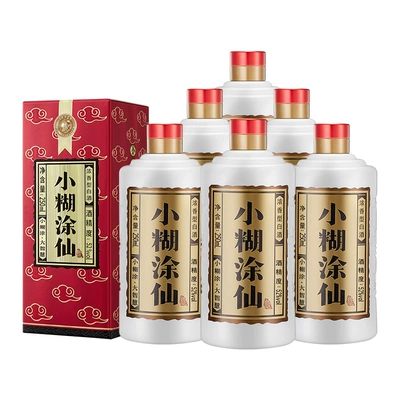 88VIP：小糊涂仙 普仙 52﹪vol 浓香型白酒 250ml*6瓶 383.8元包邮（需用券）