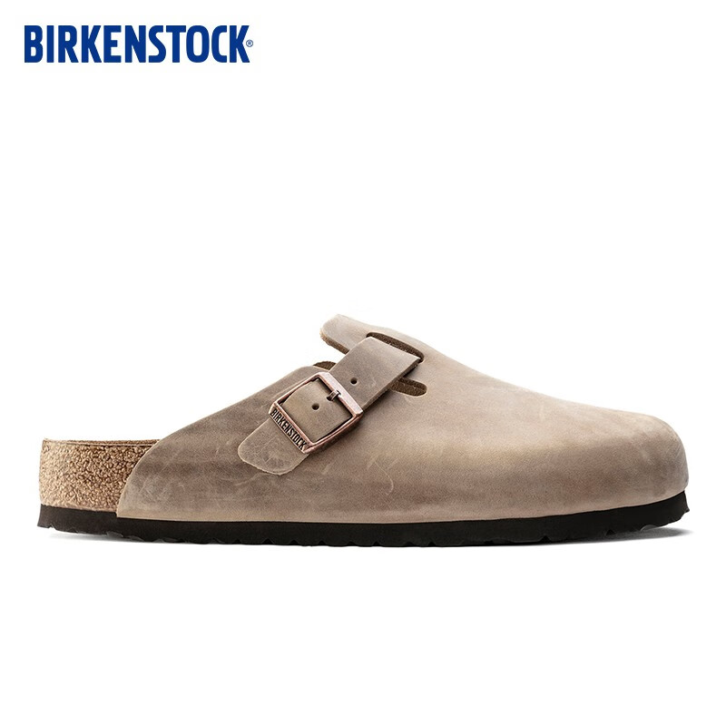 PLUS会员：BIRKENSTOCK 勃肯 Boston系列 头层牛皮拖鞋 1019484 37 942.51元包邮（需用